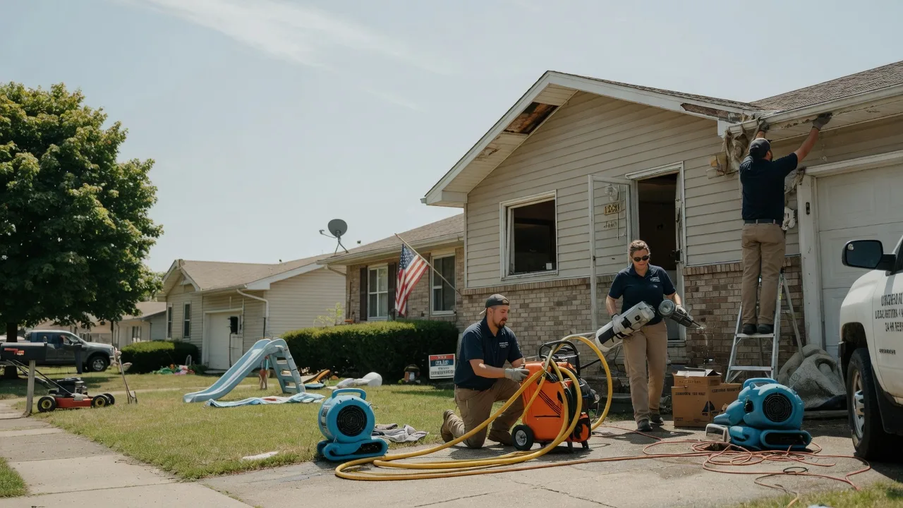 Water Damage Restoration in Okmulgee, OK near me